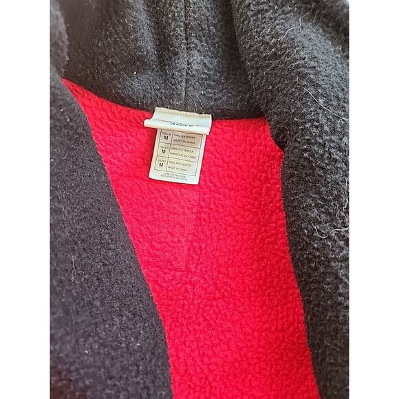 Vntg. Disney Store Pooh Bear Shawl Collar Fleece Jacket - Picture 2 of 11